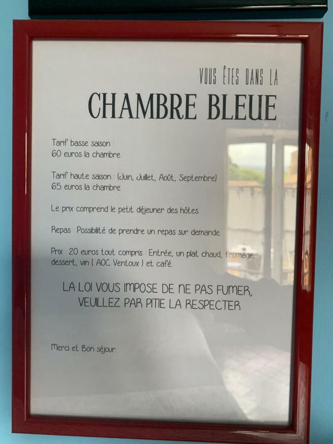 La Sarrasine Hotel Villes-sur-Auzon Eksteriør billede
